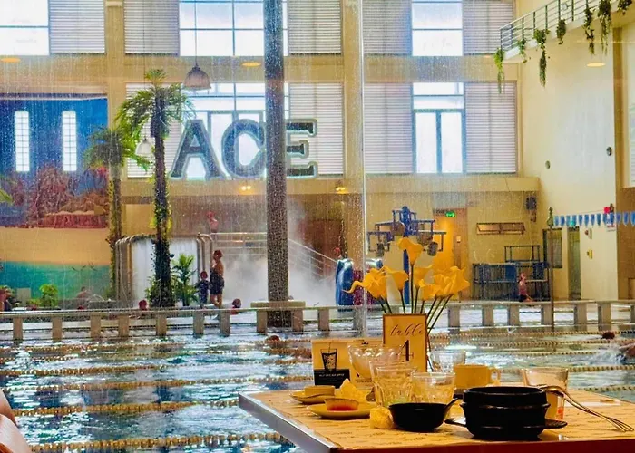 Budget At Ace Next To The Famous Indoor Water *